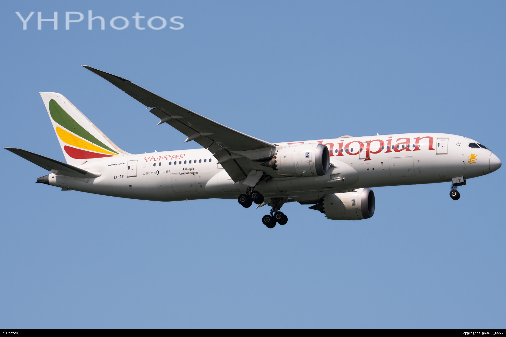 ET-ATI埃塞俄比亚航空787-9