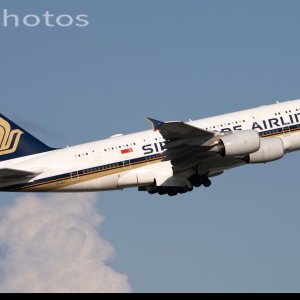 9V-SKY 新加坡航空A380
